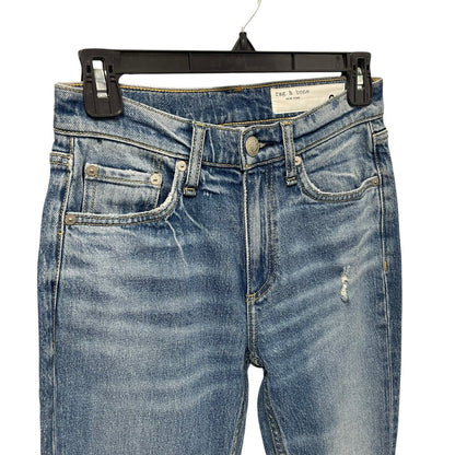 NWT Rag & Bone Peyton Mid Rise Bootcut Jean in Monterosso Wash Womens Size 24