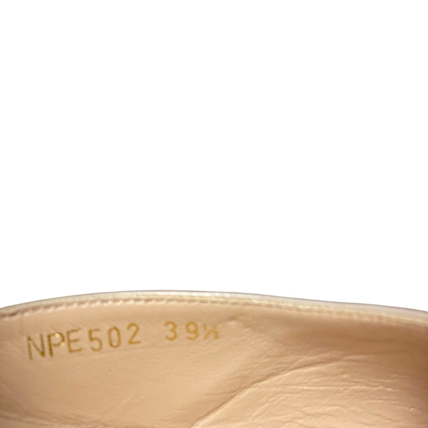 Valentino Garavani Rockstud Ankle Strap Calf Leather Pumps Poudre 39.5 / US 9.5