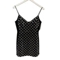 NWT David Koma Cady & Ember Cami Embellished Mini Dress Black Size UK 10 / US 6