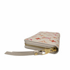 Louis Vuitton Sunrise Aquarelle Zippy Wallet Monogram Empreinte Pink Orange ASIS