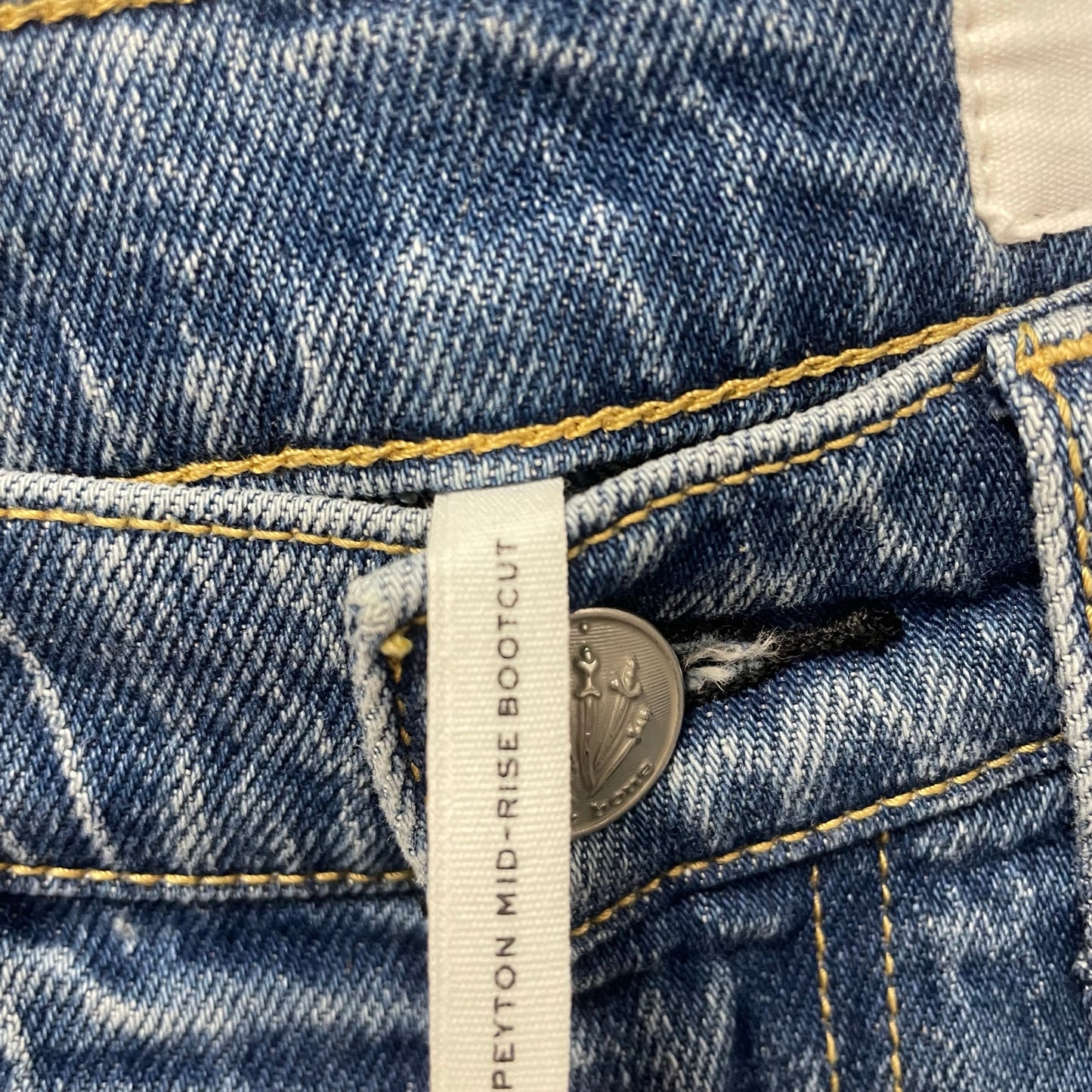 NWT Rag & Bone Peyton Mid Rise Bootcut Jean in Monterosso Wash Womens Size 24