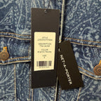 NWT Veronica Beard Jeans Tika Jacket Atlantic Paisley Denim Womens Small