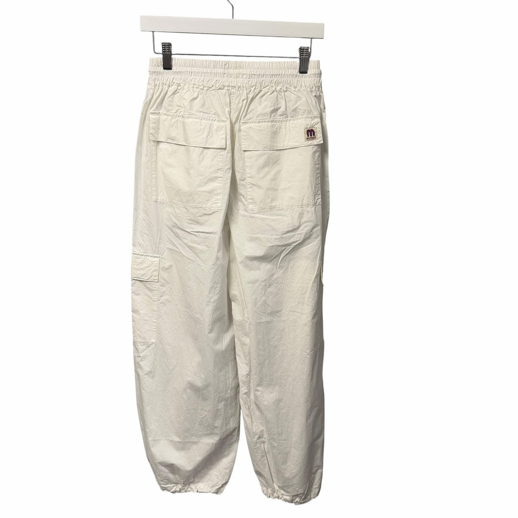 Mother The Skydiver Utility Cargo Pant in Tooth Fairy White Womens Size XS
