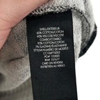 Alice + Olivia Natalie Black White Gingham French Terry Sweatshirt Womens Large