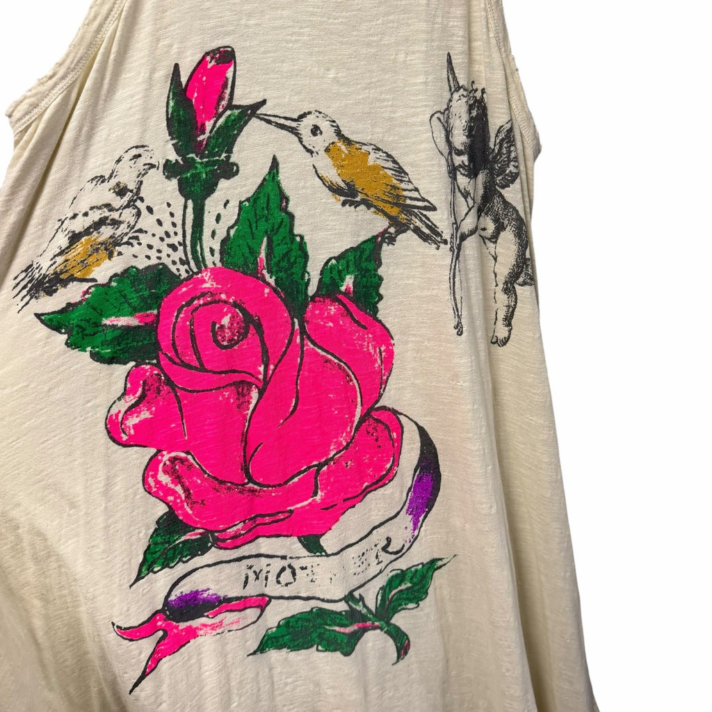 Magnolia Pearl Abbeyrosa Lana Tank Dress Moonlight Graphic Print One Size