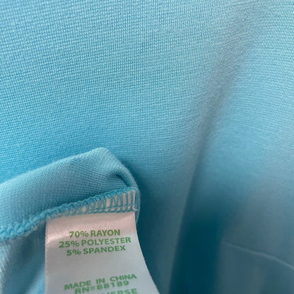 Lilly Pulitzer Jonah Shorely Blue Ball And Chain Posh Ponte Dress XS *NO BELT*