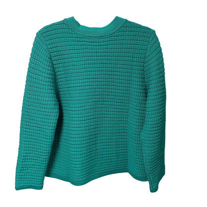 NWT Talbots Button Front Kate Cardigan in Lapis Green Knit Womens Plus Size 1X
