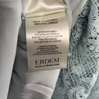 NWT Erdem Melora Asymmetric Lace Midi Dress Sky Blue US 4 *Worn by Taylor Swift*