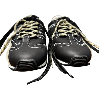 Christian Dior Black Calfskin D Sketch Sneaker Womens 9