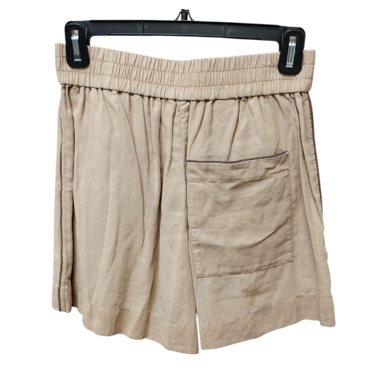 Brunello Cucinelli Cotton High Rise Shorts US 2 Made In Italy Designer Luxury