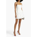 NWT Alice + Olivia White Nadie Scooped Bustier Mini Dress Womens 6 Bride
