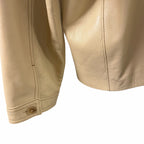 The Great Toasted Almond Leather Fringe Jacket Size 2 / US Medium Western