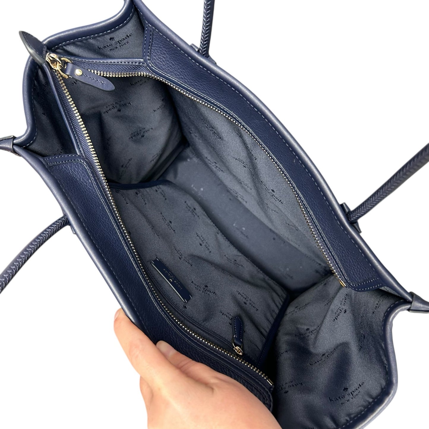 Kate Spade New York Ella Winter Wonders North South Double Handle Tote Bag