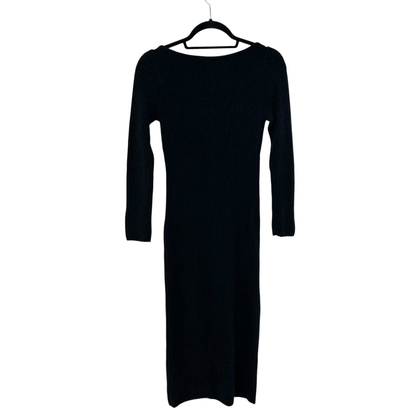 NWT Abercrombie & Fitch Merino Wool Blend Ribbed Sweater Dress Womens Petite XS