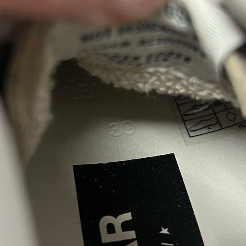 Golden Goose Mid Star Green Tan Suede Blue Star Lace Up Sneakers Womens 39 / 9