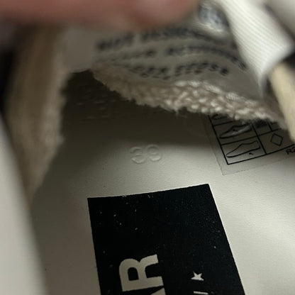 Golden Goose Mid Star Green Tan Suede Blue Star Lace Up Sneakers Womens 39 / 9