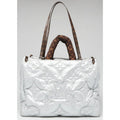 Louis Vuitton Limited Edition Econyl Monogram Pillow Giant Onthego GM Silver Bag