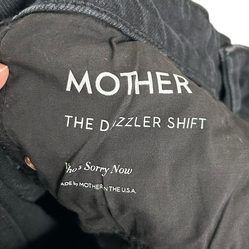 NWT Mother Superior Black Who's Sorry Now The Dazzler Jeans Womens 30