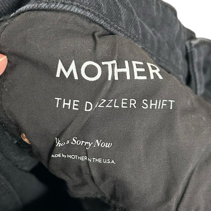 NWT Mother Superior Black Who's Sorry Now The Dazzler Jeans Womens 30