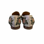 Ralph Lauren Purple Label Alonzo Embellished Denim Slipper Womens 36.5 / US 6.5