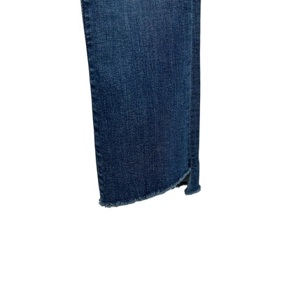 Mother Girl Crush The Insider Crop Step Fray Denim Jeans Womens Size 25 / 2