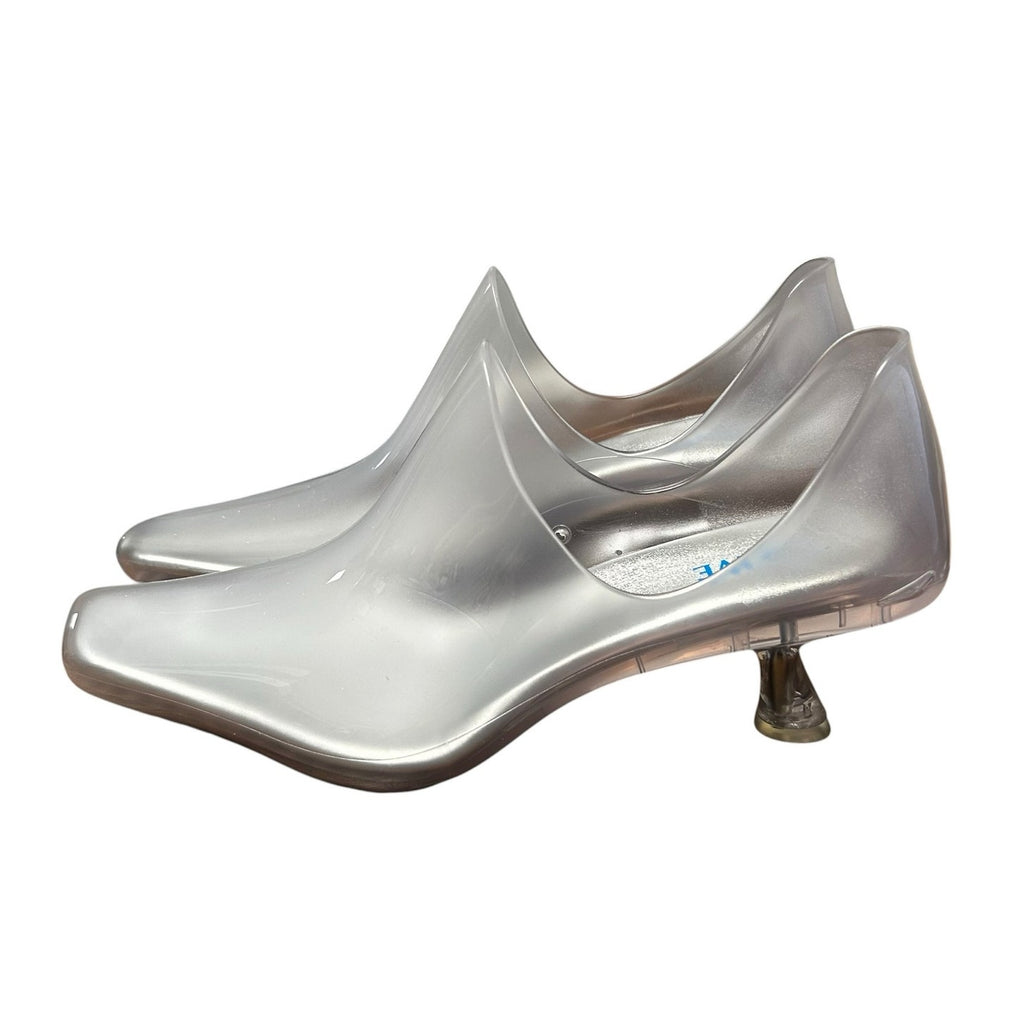 Loewe Emily Aqua Bootie in Transparent PVC Womens 39 / US 9