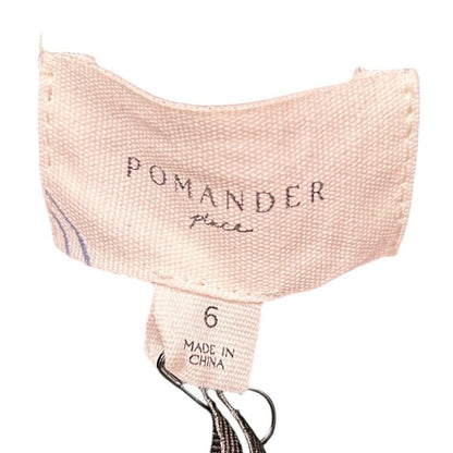 NWT Pomander Place Dark Green Velvet Stacie Mini Dress Womens 6