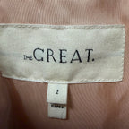 The Great Toasted Almond Leather Fringe Jacket Size 2 / US Medium Western