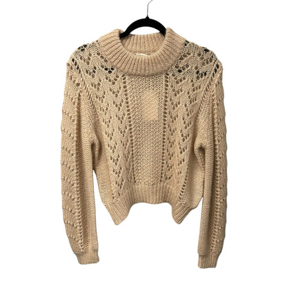 NWT Louise Misha Biscuit Cream Tan Jumper Salma Mohair Sweater Womens 36 / US 4