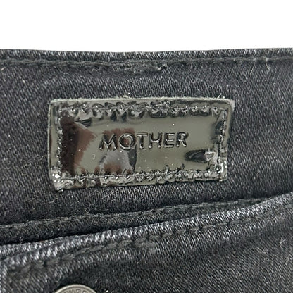 Mother Encounters At Night Black The Hustler Ankle Fray Jeans Womens 31 / 10