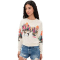 NWT Mother The Camper Sweatshirt Lake Scene Print Small Neon Cabincore Outdoor