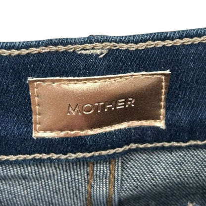 Mother Home Movies The Hustler Ankle Fray Denim Jeans Womens Size 24 / 2