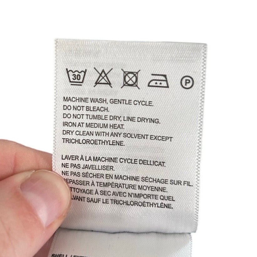 Farm Rio for Anthropologie Bright Floral Puff Sleeve Mini Dress Womens Medium