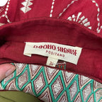 NWT Emporio Sirenuse Camille Skirt with Ballerina Embroidery Womens 36 / US 0