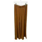 NWT Staud Camel Tan Wide Leg Knit Mitchell Pull On Pant Womens Small