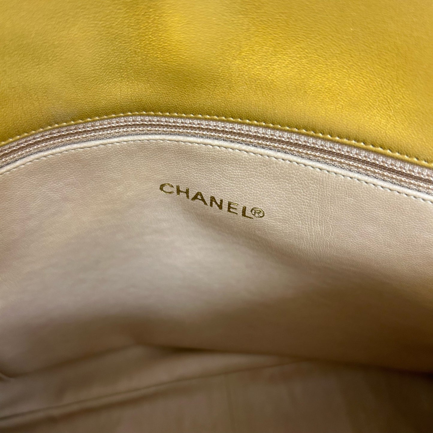 Chanel Gold Coco Ball Matelassé Chain Leather Shoulder Tote Bag