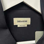 NWT Zadig & Voltaire Navy Very Multi Strass Embellished Blazer 34 / US XS