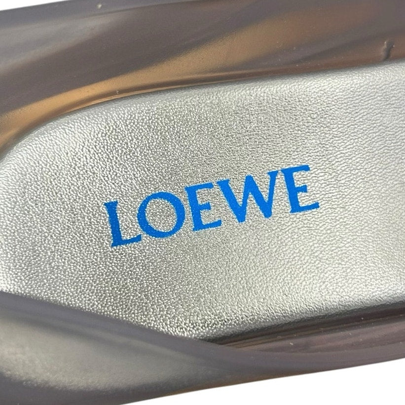 Loewe Emily Aqua Bootie in Transparent PVC Womens 39 / US 9