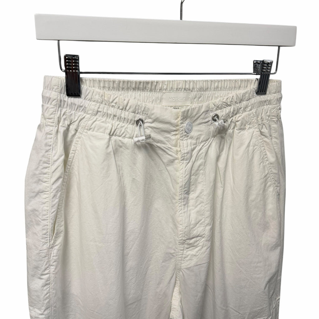 Mother The Skydiver Utility Cargo Pant in Tooth Fairy White Womens Size XS