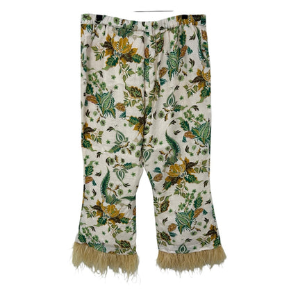 NWT Antonio Melani x The Nat Note Larkin Paisley Floral Cropped Pants Womens 12