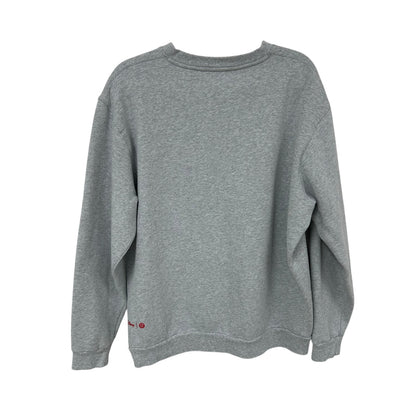 Disney x Lululemon Heathered Gray Red Steady State Crew Sweatshirt Mens Large