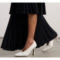 Bottega Veneta Sofia Intrecciato Woven Leather Pumps White Womens IT 39 / US 9