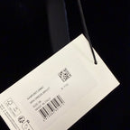 NWT Alaia Turtleneck Velvet Mini Dress Navy Womens FR 36 / US 4
