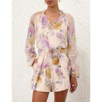 NWT Zimmermann Cream Dahlia Luna Ruffle Billow Blouse Womens US 4