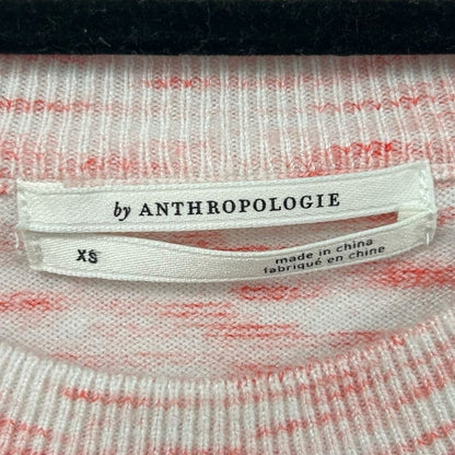 by Anthropologie Pink Multicolor Sailboat Striped Pullover Sweater Womens XS