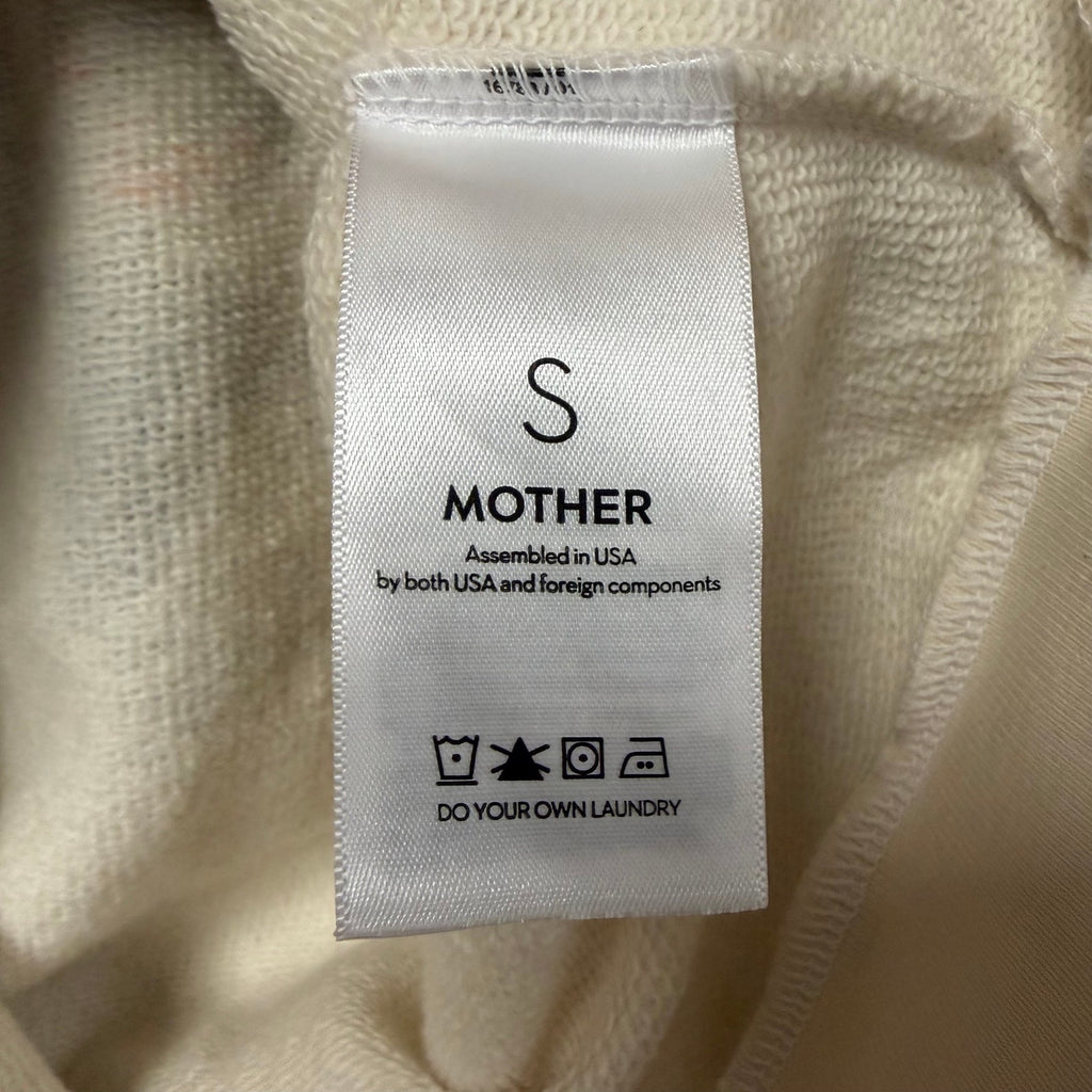 NWT Mother The Camper Sweatshirt Lake Scene Print Small Neon Cabincore Outdoor