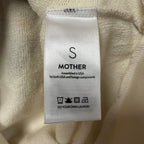 NWT Mother The Camper Sweatshirt Lake Scene Print Small Neon Cabincore Outdoor