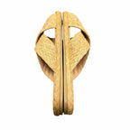 Prada Raffia Criss Cross Slide Sandal Neutral Logo Emblem Size 39 / US 9 Luxury