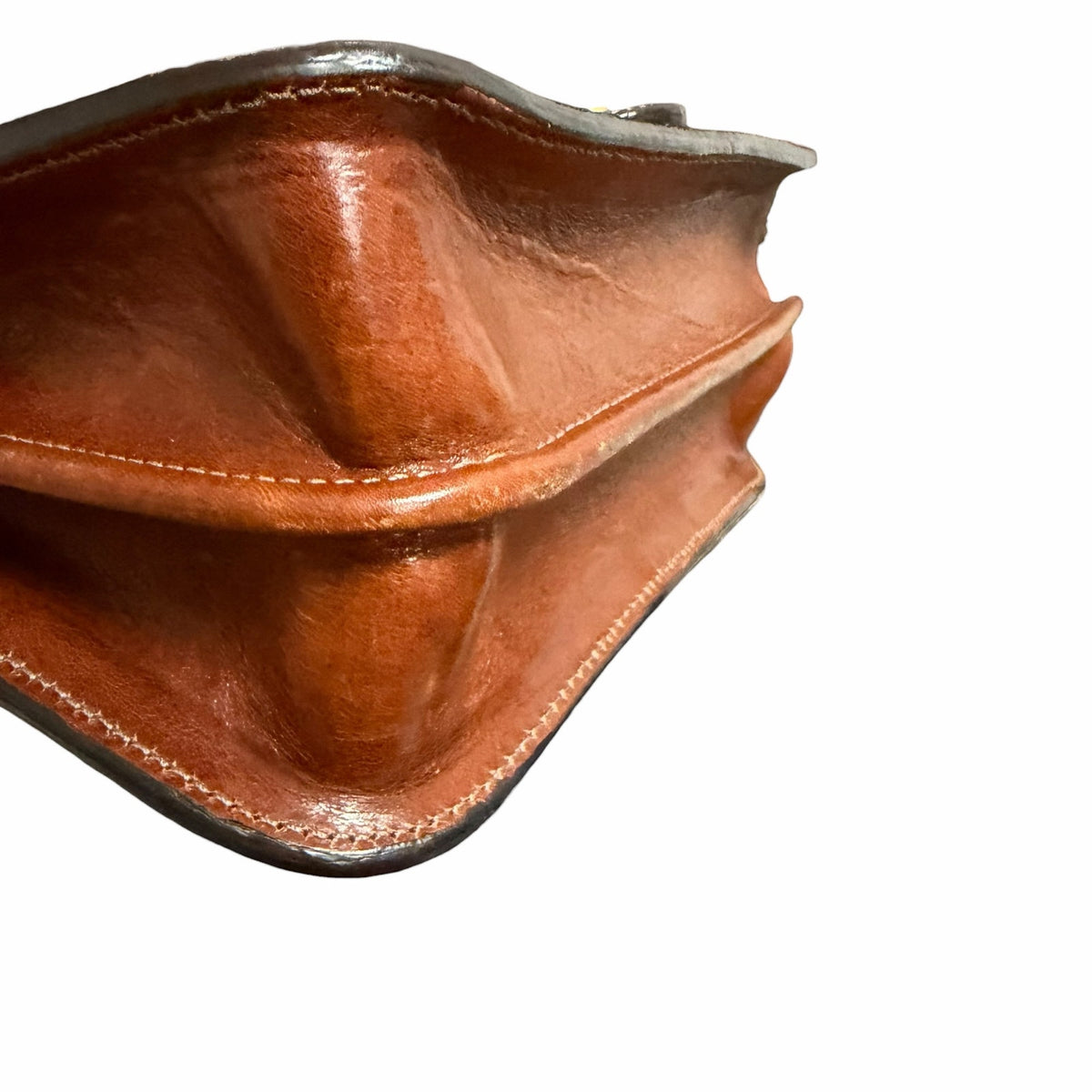 Freedman Large Snaffle Bit Shoulder Bag Chesnut Brown Glazed Leather Equestrian