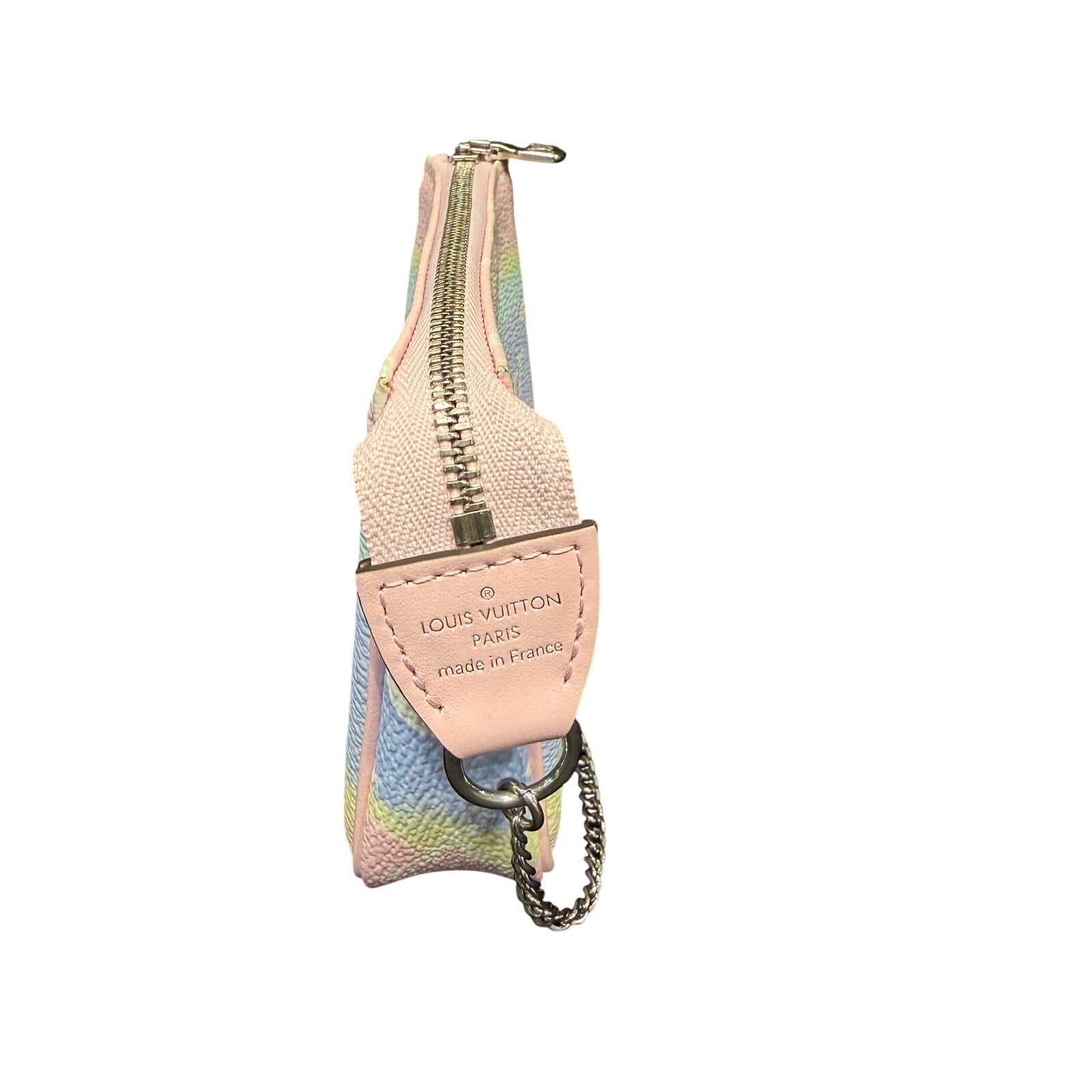 Louis Vuitton Monogram Escale Mini Pochette Monogram Pastel Multicolor Wristlet